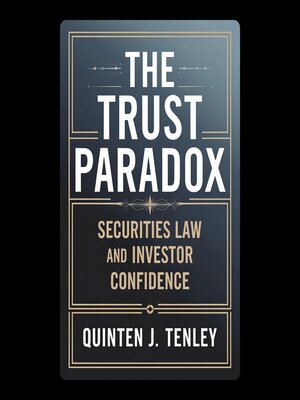 cover image of The Trust Paradox